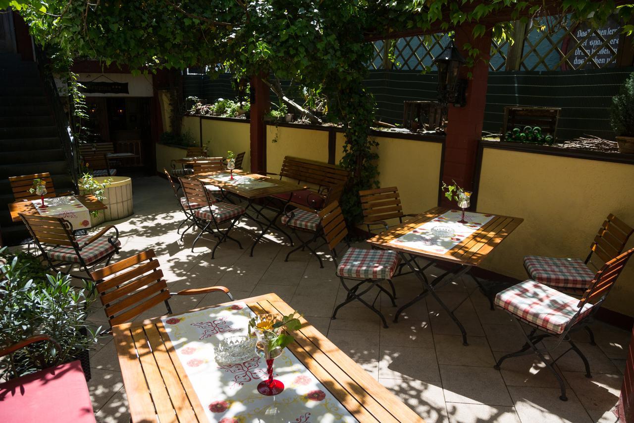 Hotel Reichsschenke Zum Ritter Goetz "Garni" Krov Exterior photo